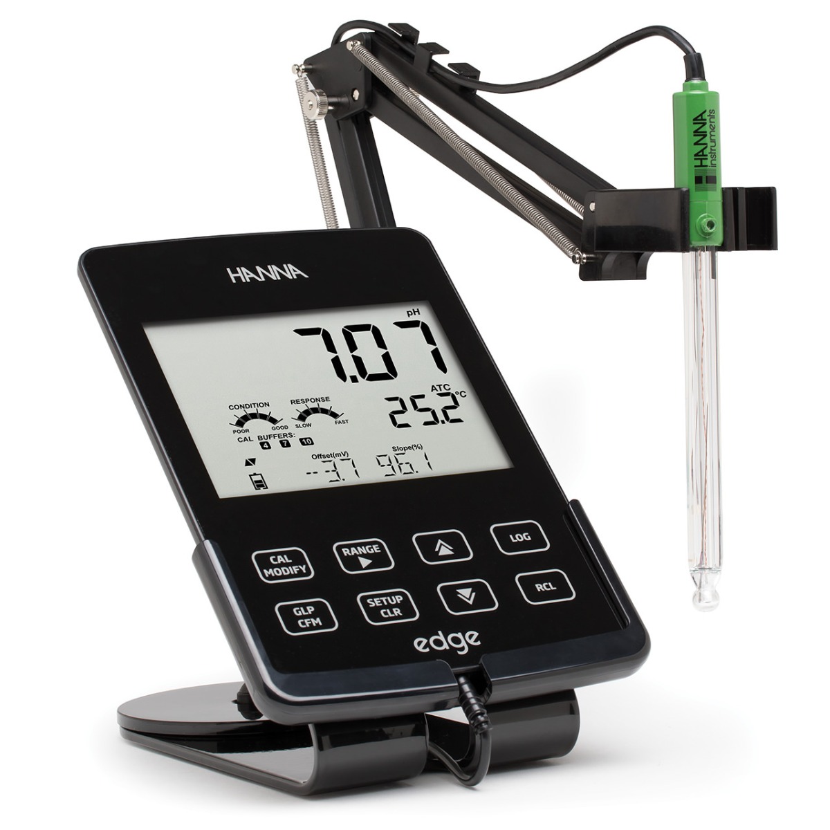 Hanna HI2020W01 edge® Multiparameter pH Meter Complete Kit